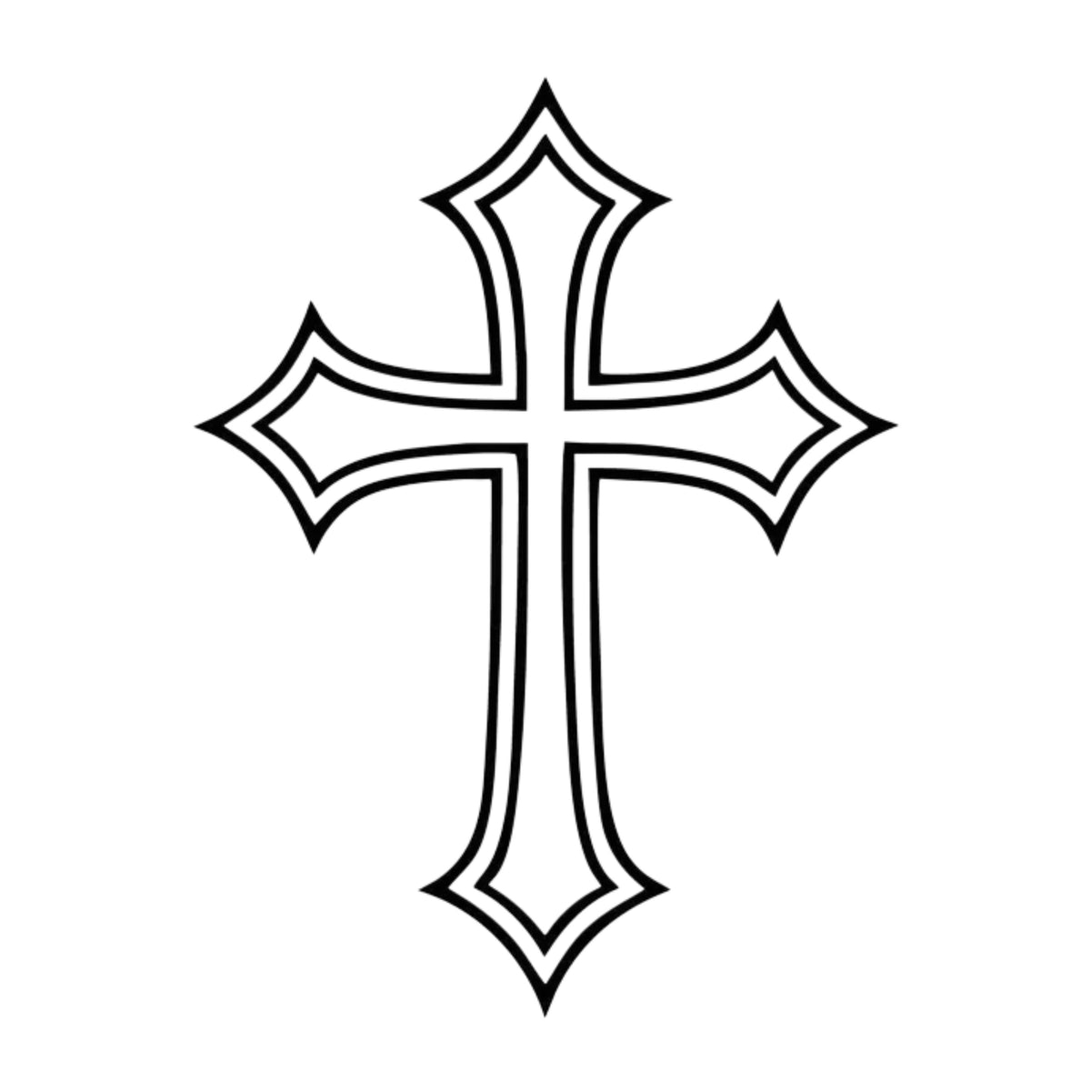 Cross Decal