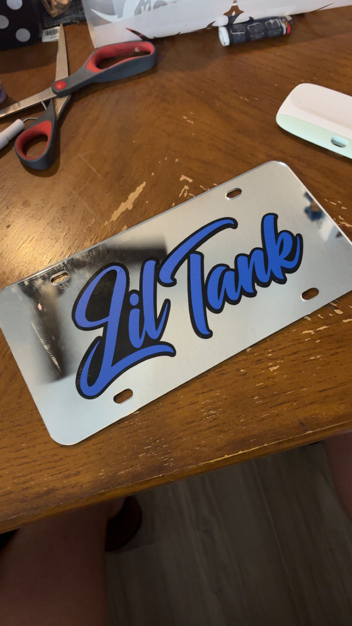 CUSTOM MIRRORED PLATES