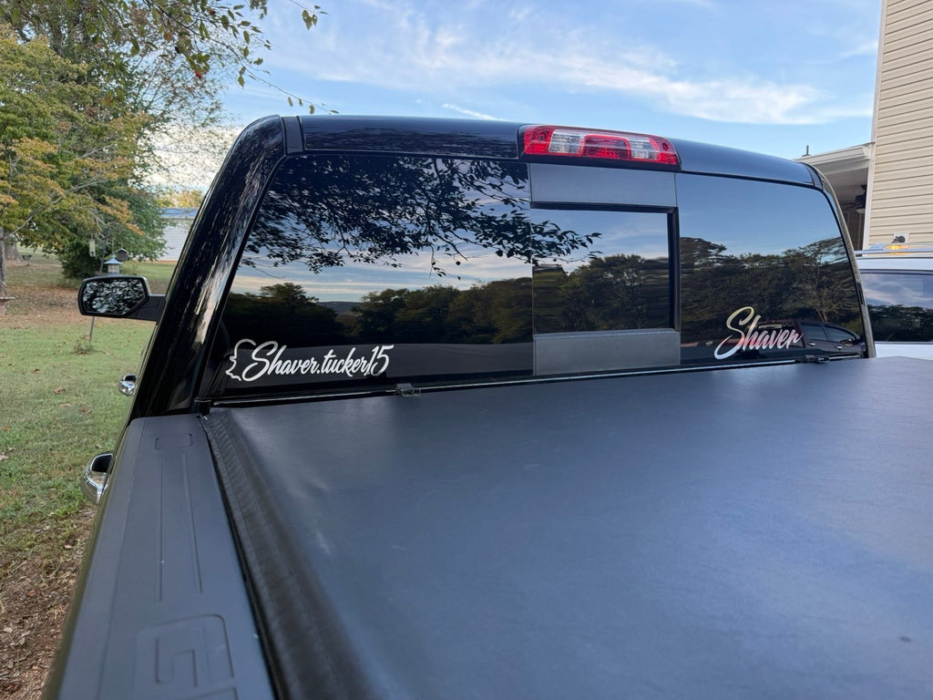 Custom Social Decal