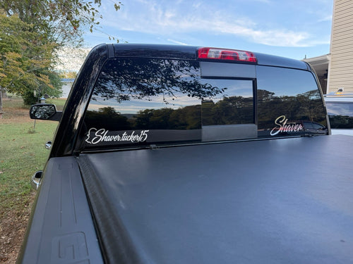 Custom Social Decal