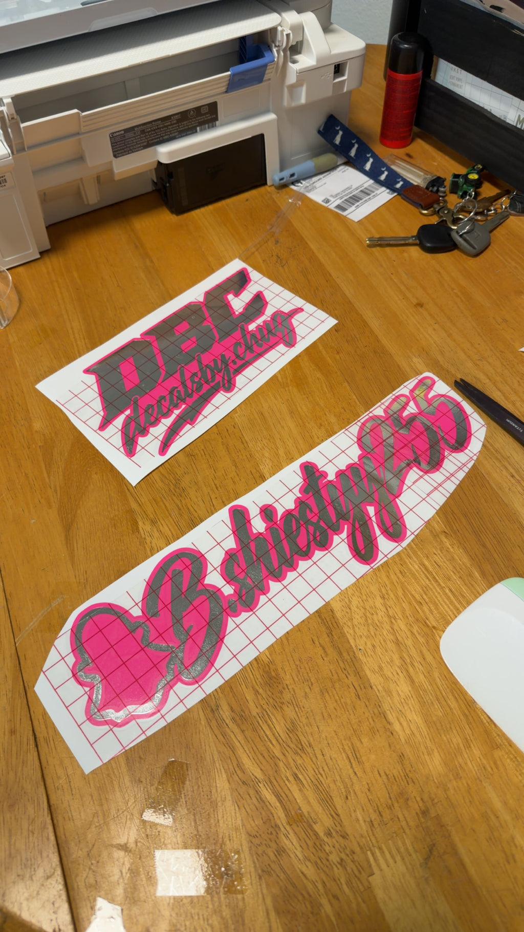 Custom Social Decal