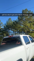 Last Name Decal
